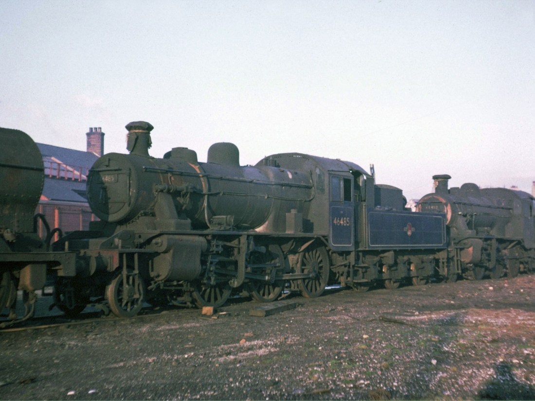 46485 & 46452 at Workington Nov 1965.jpg