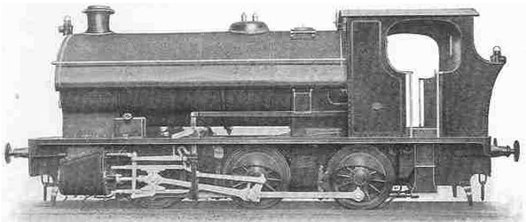 Bagnall side 0-6-0ST