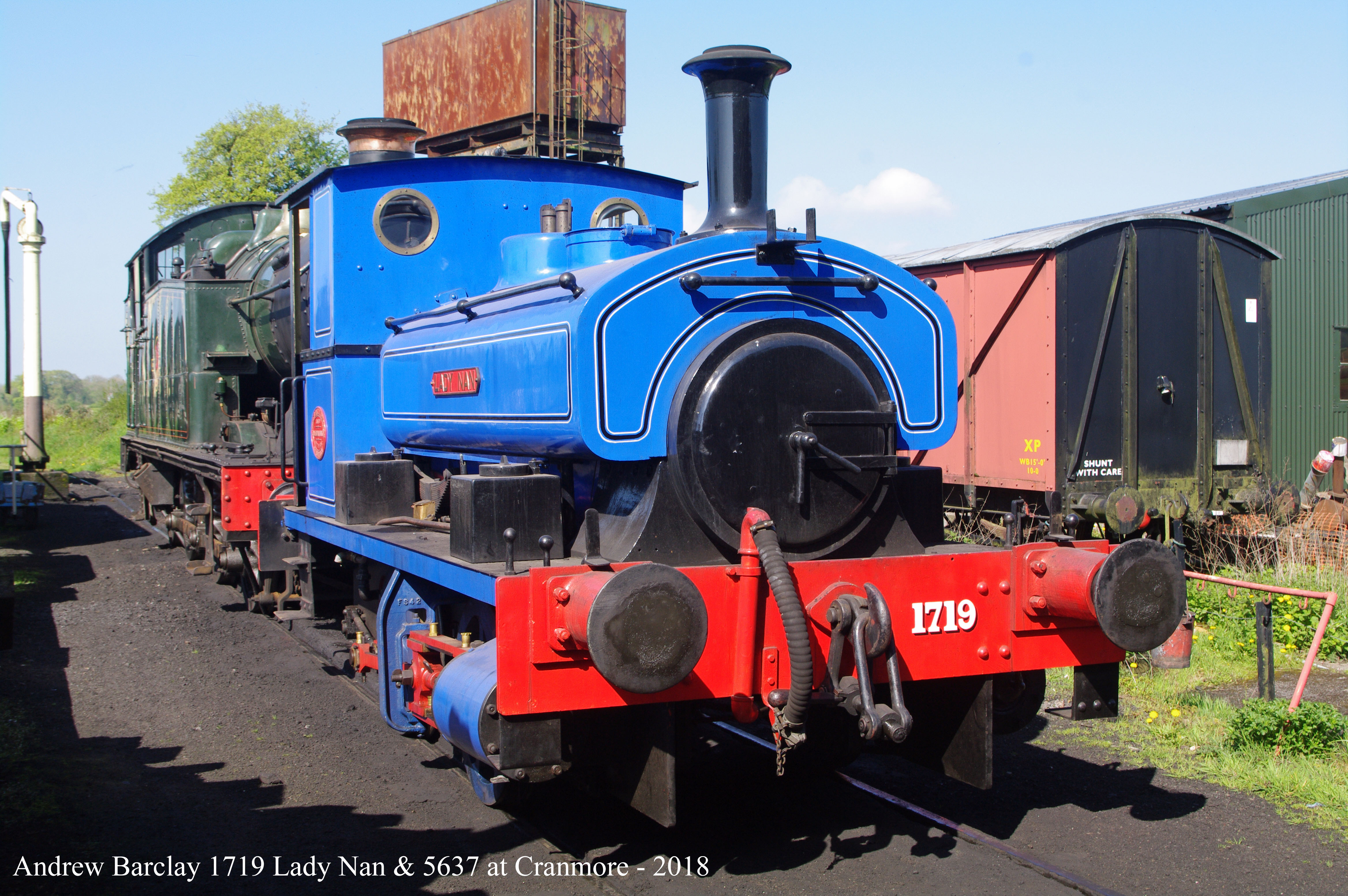 East Somerset Railway-Cranmore-2018-Andrew Barclay 1719 Lady Nan.jpg