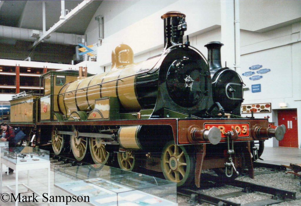 103 in the Glasgow Museum of Transport - October 1988.jpg