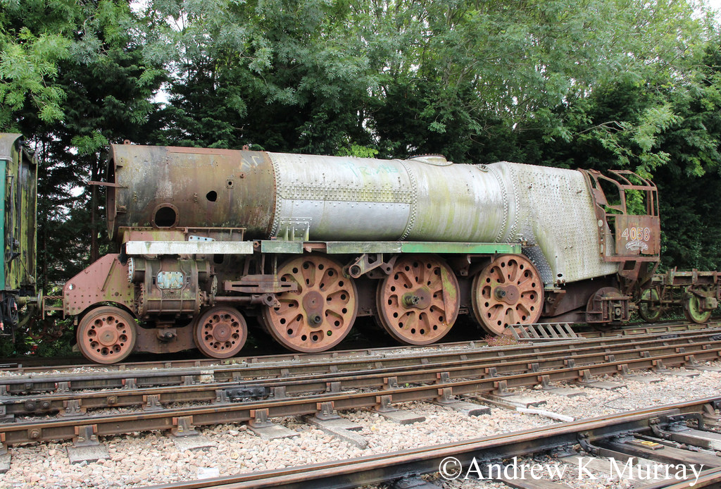 34058 Sir Frederick Pile at Alresford on the Mid Hants Railway - July 2017.jpg