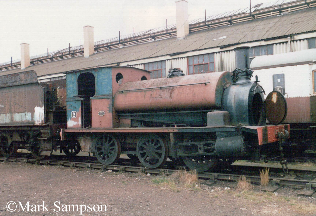 Avonside 1421 at the Didcot Railway Centre - September 1988.jpg
