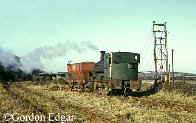 Avonside1563 at Millom Hematite Ore and Iron Co Ltd Hodbarrow Miines near Millom - February 1968.jpg