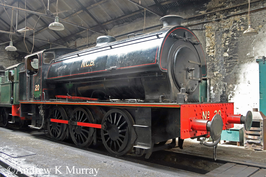 Bagnall 2779 at the Tanfield Railway - August 2018.jpg
