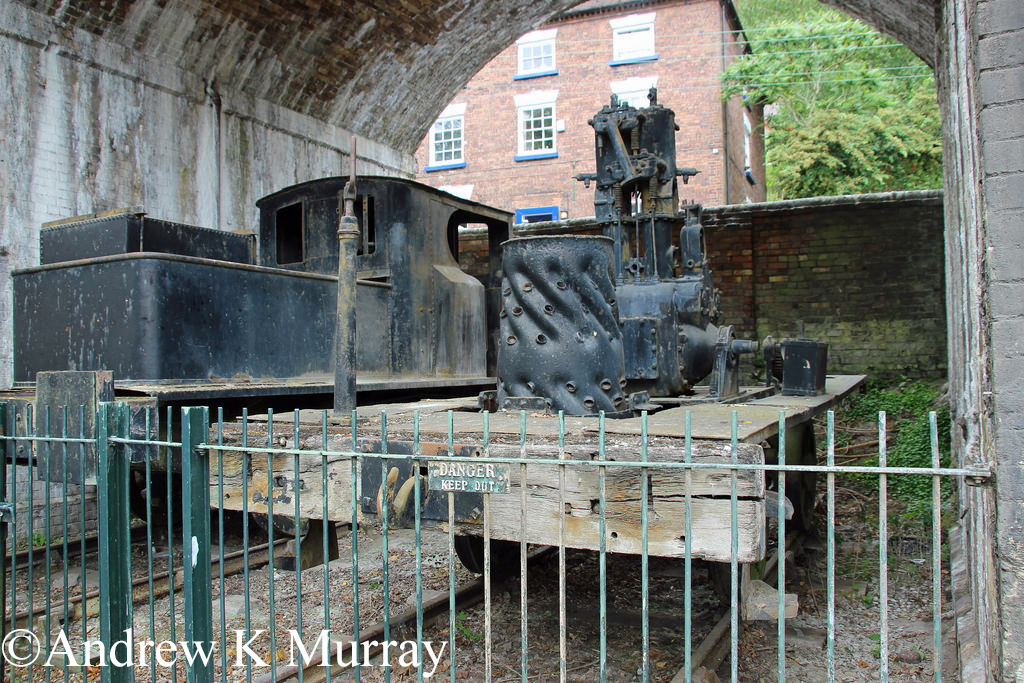 Coalbrookdale 1865 at Coalbrookdale Museum of Iron - Rebuilt S 6185 - July 2017.jpg