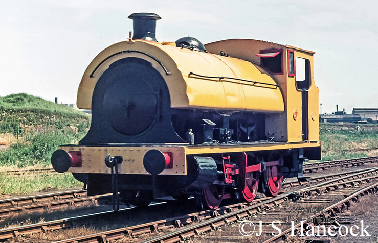 Hawthorn Leslie 3931  at Gretton Brook prior to working the farewell to steam tour around Corby ore mines to Wakerley - June 1973.jpg