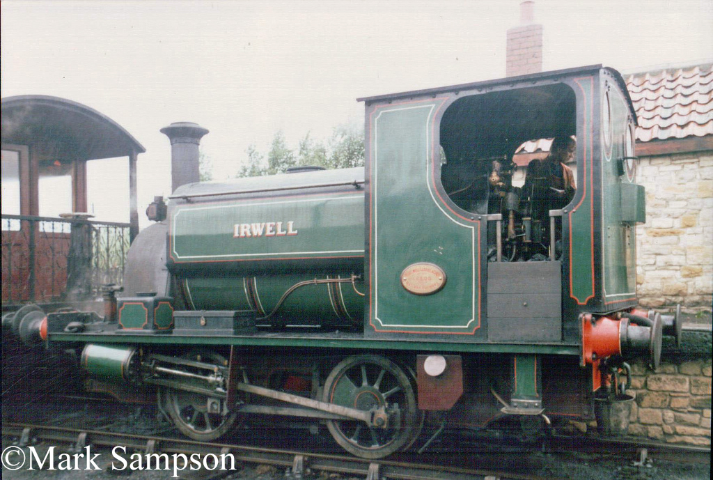 Hudswell Clarke 1672 at the Tanfield Railway - August 1989.jpg