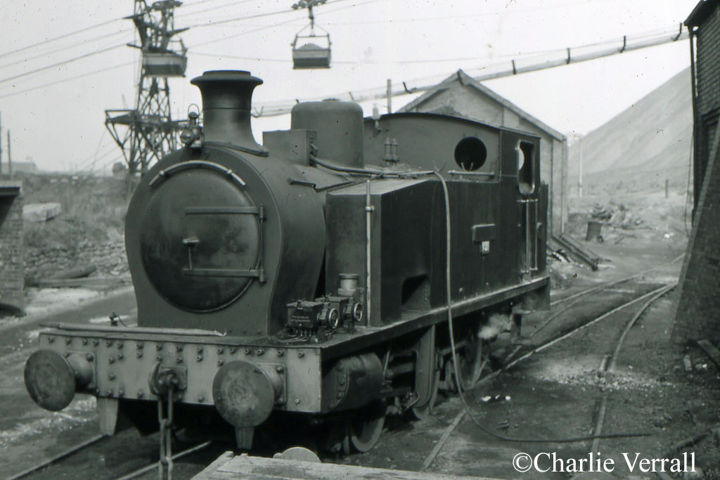 Hudswell Clarke 1731 at NCB Orgreave - September 1966.jpg