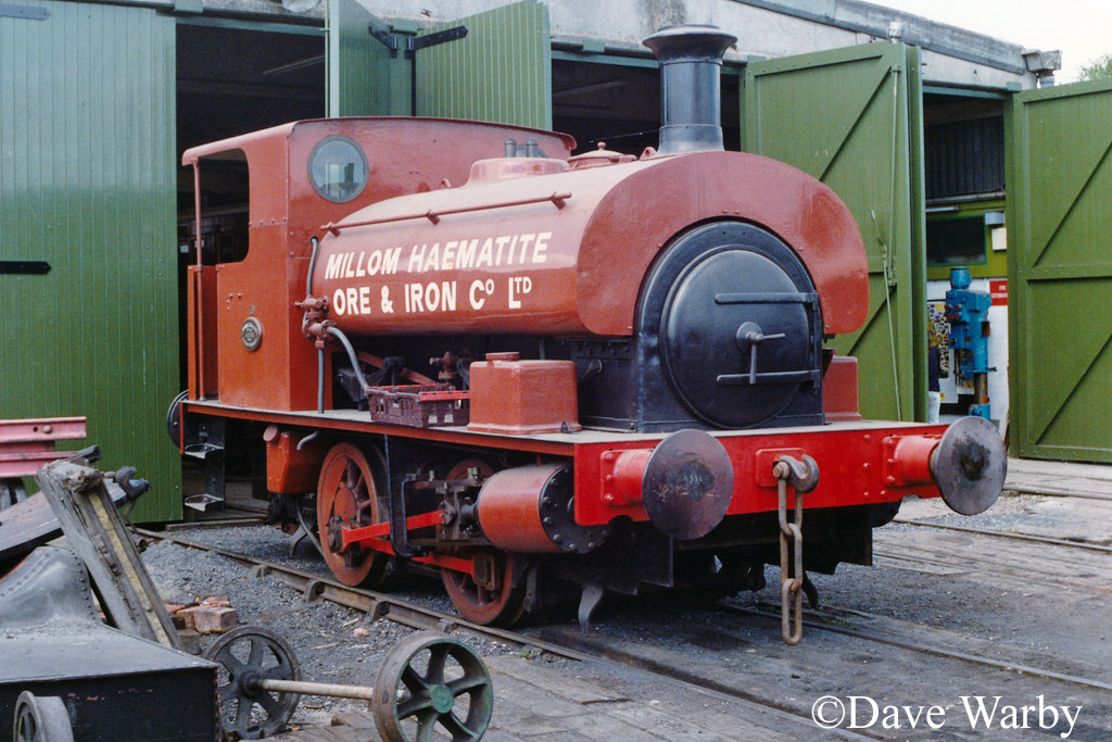 Hudswell Clarke 1742 at Quainton - May 1990.jpg