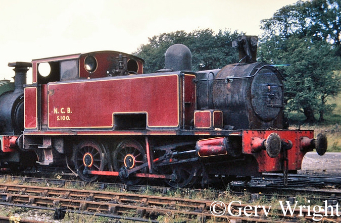 Hudswell Clarke 1822 on the Yorkshire Dales Railway - August 1973.jpg