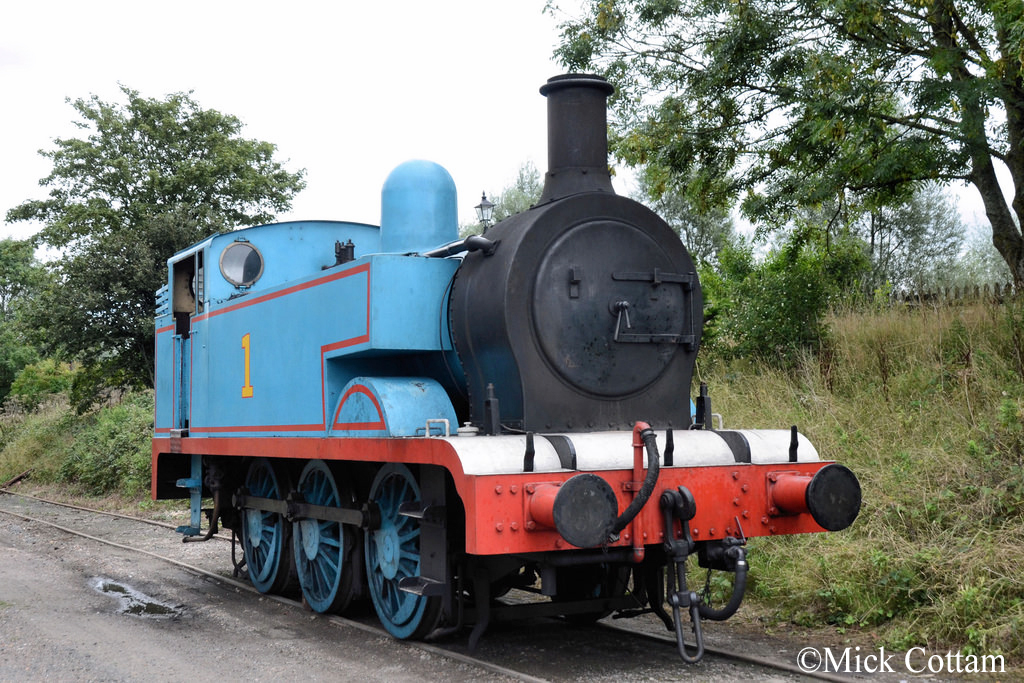 Hunslet 3781 Kent & East Sussex Railway Sept 2015 as Thomas.jpg