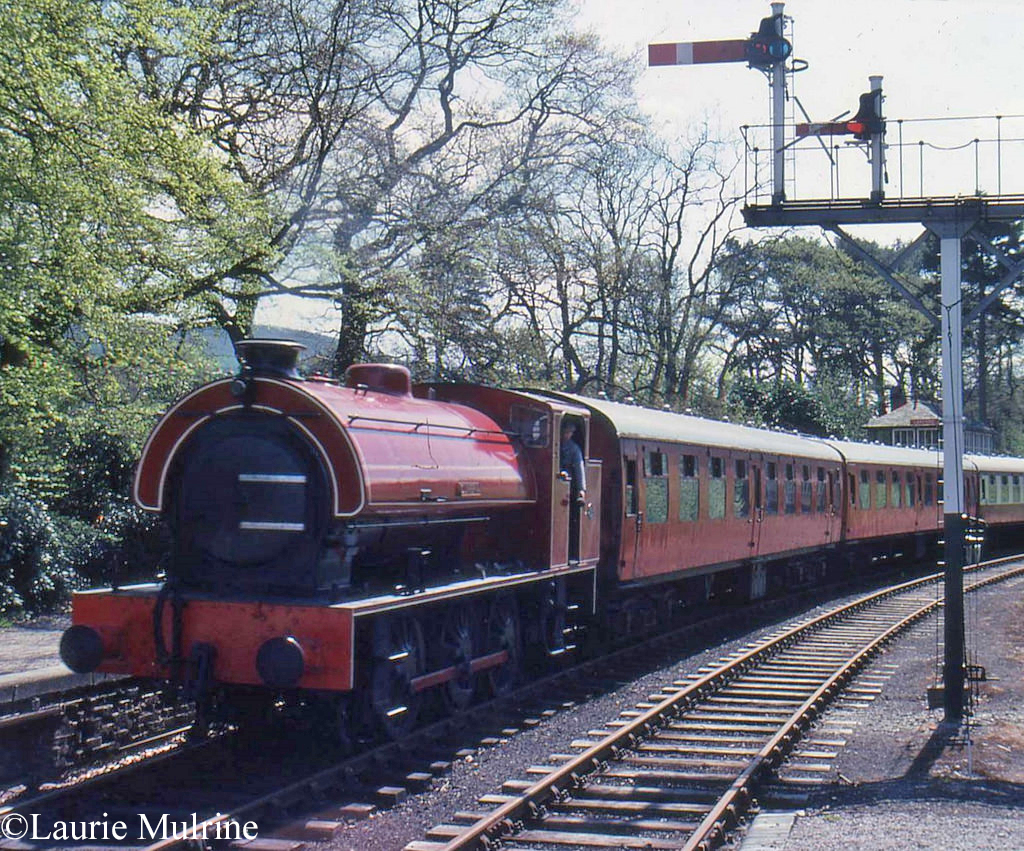 Hunslet 3794 on the Lakeside & Haverthwaite Railway - May 1980.jpg