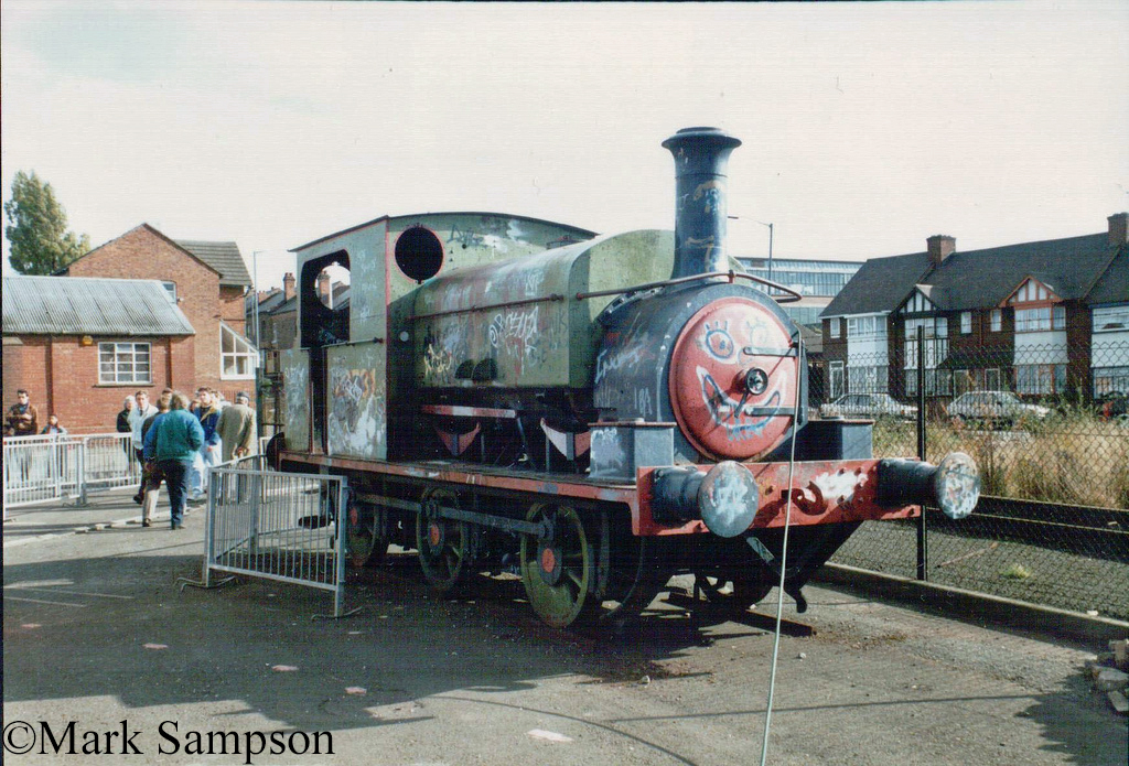 Manning Wardle 2015 at the Birmingham Railway Museum - October 1989.jpg