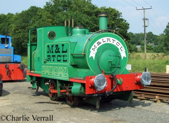 Peckett 1555 on the Lavender Line as Ivor the Engine - July 2009.jpg