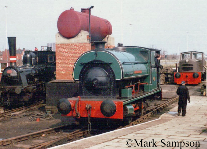 Peckett 2003 at the Middleton Railway - March 1989.jpg