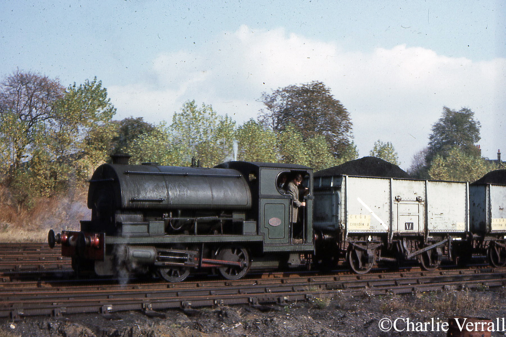 Peckett 2103 at CEGB Waddon B - October 1964.jpg