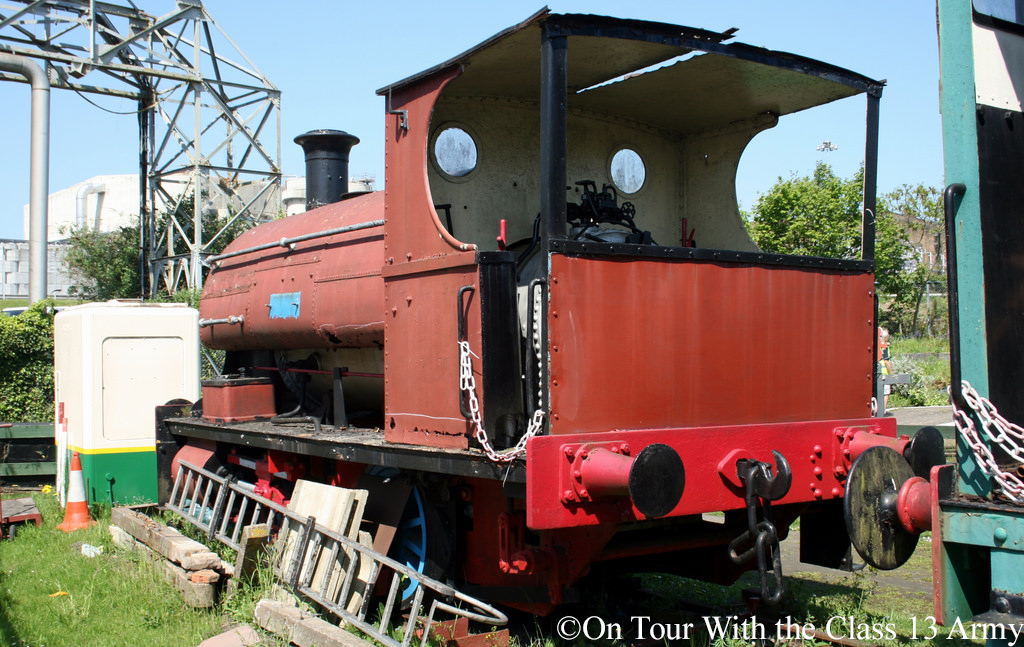Peckett 614  on display at Kemsley Down S&KLR - May 2018.jpg