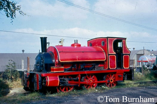 Fox Walker 358 at Tenterden in store on the Kent & East Sussex Railway - October 1972.jpg