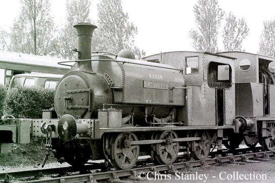 Hunslet 469 on the Kent & East Sussex Railway - March 1970.jpg