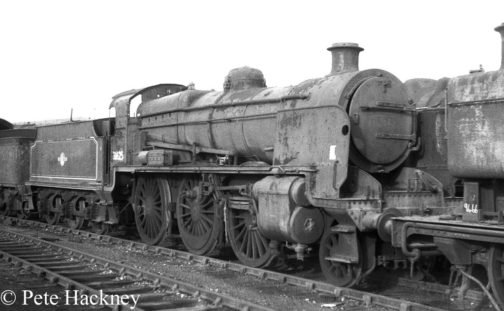 31625 in Woodham's scrapyard at Barry - October 1968.jpg