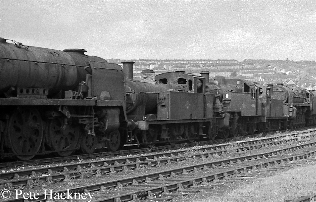 47357, 41312 and 47327 in Woodham's scrapyard at Barry - October 1968 .jpg