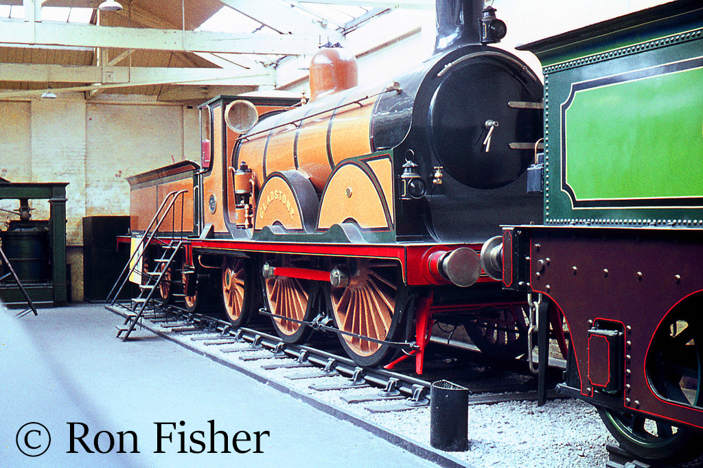 214 Gladstone in the British Transport Museum at York - June 1960.jpg