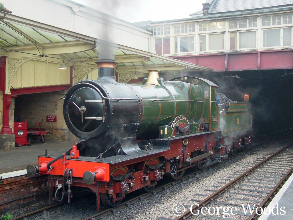 3440 City of Truro at Keighley on the KWVR - October 2005.jpg