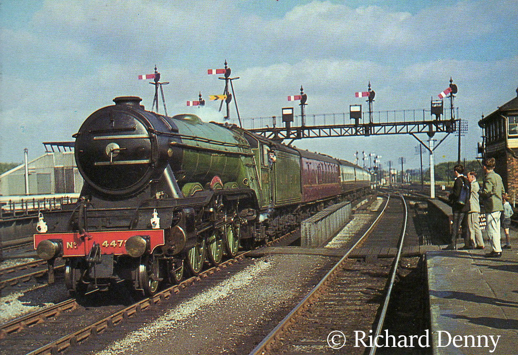 60103 Flying Scotsman passes through Oxford with Alan Peglar peering out of the cab - September 1964.jpg