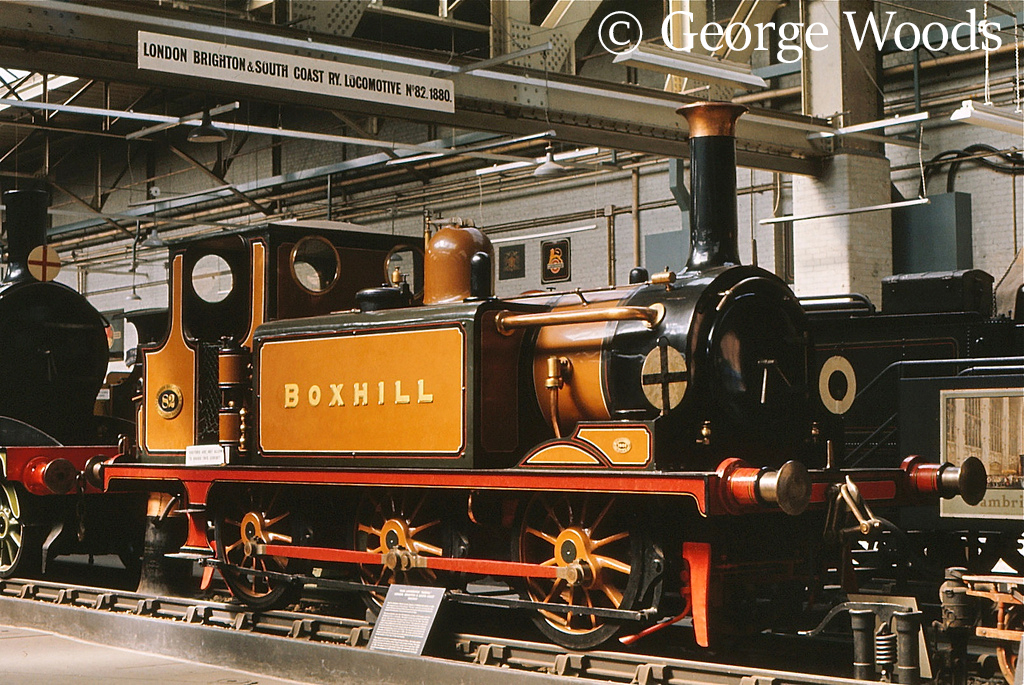 82 Boxhill in the British Transport Museum at Clapham - 1972.jpg
