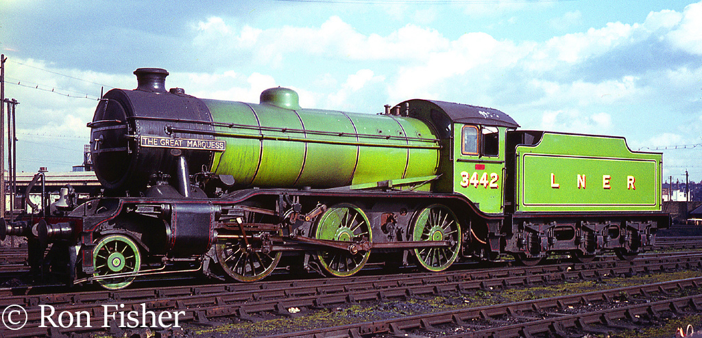 61994 The Great Marquess at Nine Elms before hauling a rail tour - March 1967.jpg