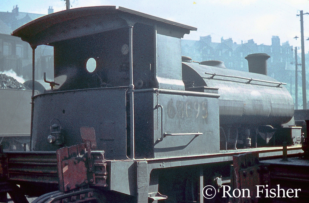68095 on shed at St Margarets in Edinburgh - June 1960.jpg
