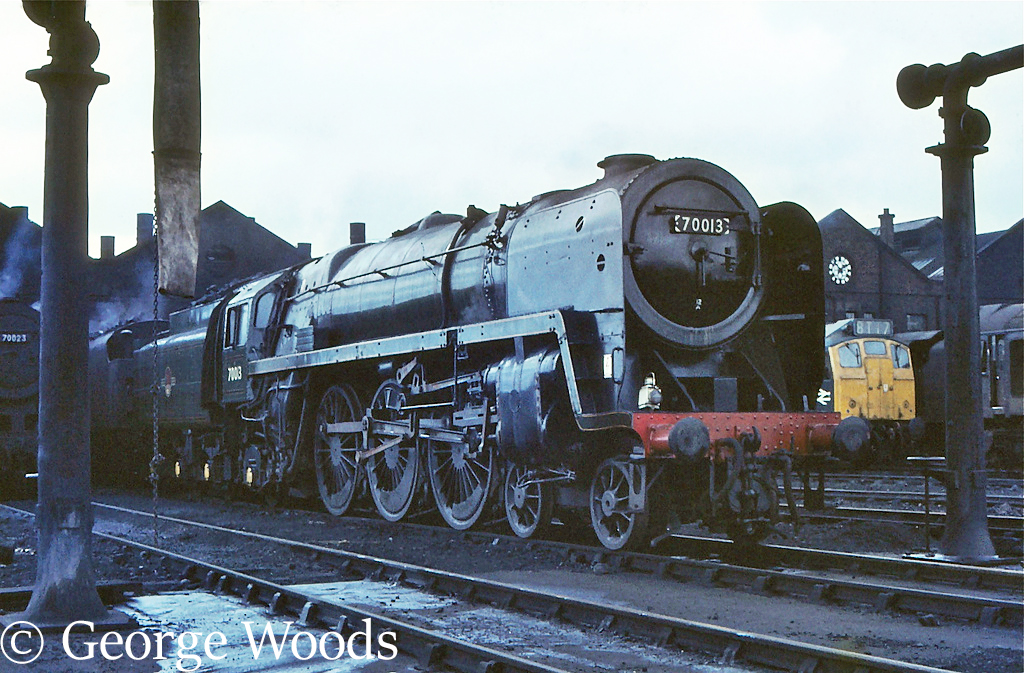 70013 Oliver Cromwell on Carlisle Kingmoor shed - July 1967.jpg