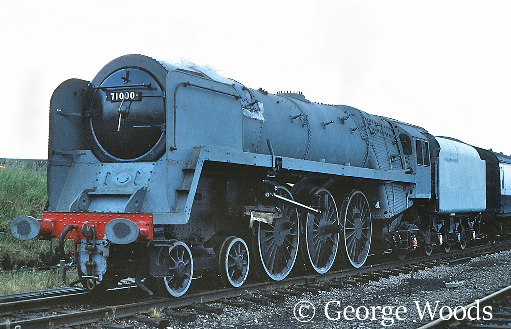 71000 Duke of Gloucester at the Great Central Railway - June 1982.jpg