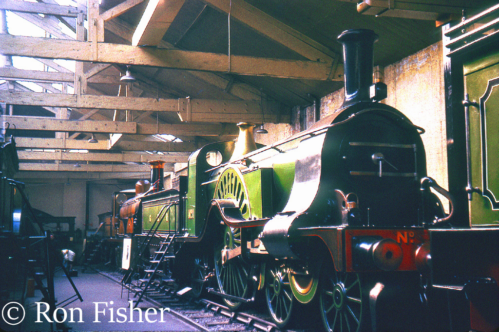 GNR 1 in the British Transport Museum at York - October 1964.jpg