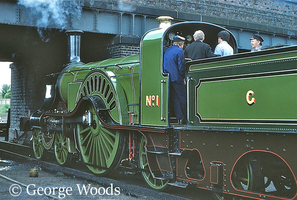 GNR No 1 on the Great Central Railway - June 1982.jpg