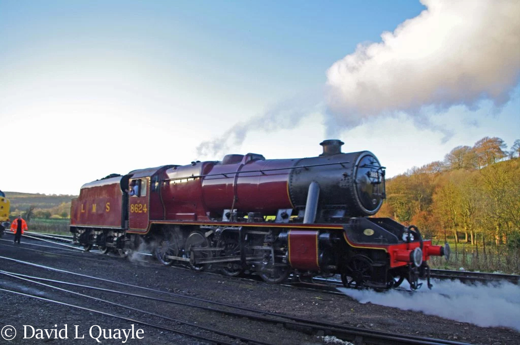 48624 (LMS 8624 & BR 48624) – Preserved British Steam Locomotives