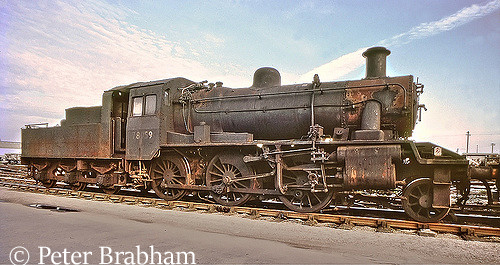 This image has an empty alt attribute; its file name is 78059-in-woodhams-scrapyard-at-barry-may-1967.jpg