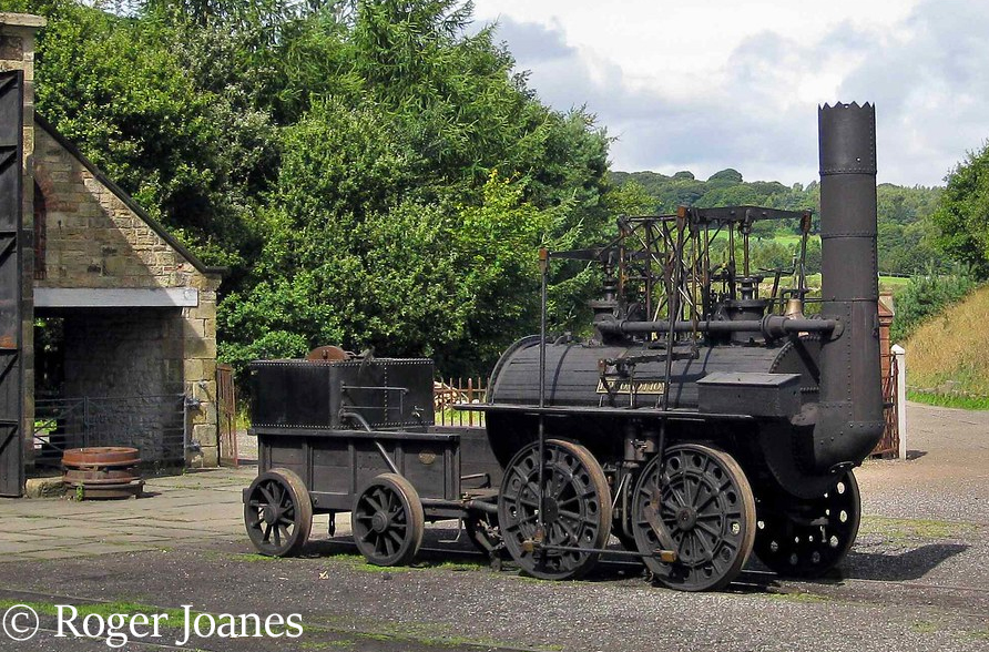 Locomotion No 1 0-4-0 Stockton & Darlington Railway George Stephenson ...