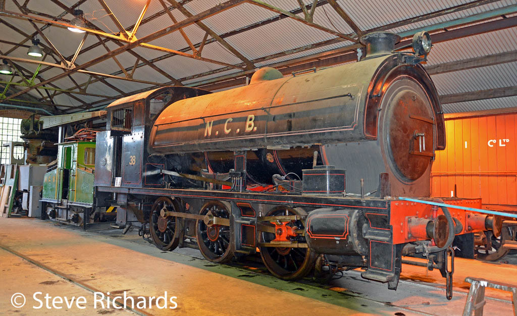 Robert Stephenson & Hawthorn Works No 7763 NCB No 38 0-6-0ST