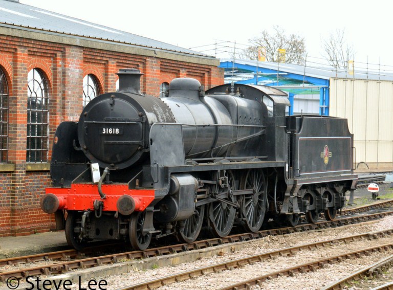 31618 (SR A618, SR 1618 & BR 31618) – Preserved British Steam Locomotives