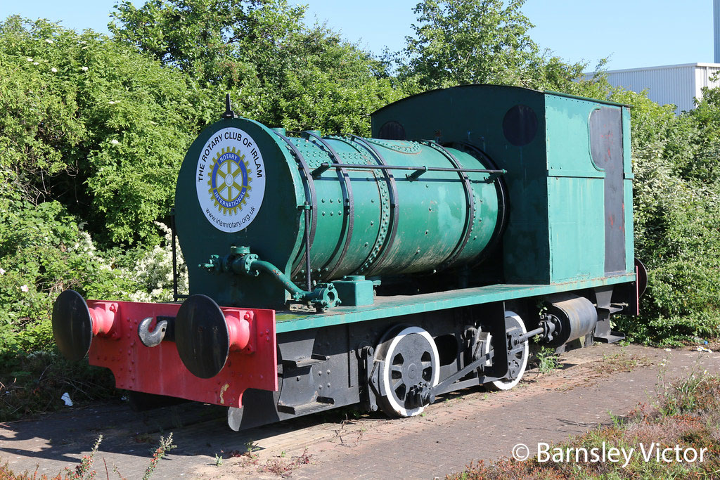 SLは永遠に（MEMORY of STEAM LOCOMOTIVE） Peckett & Sons Works No 2155 CWS Irlam Soap, Candle and Starch