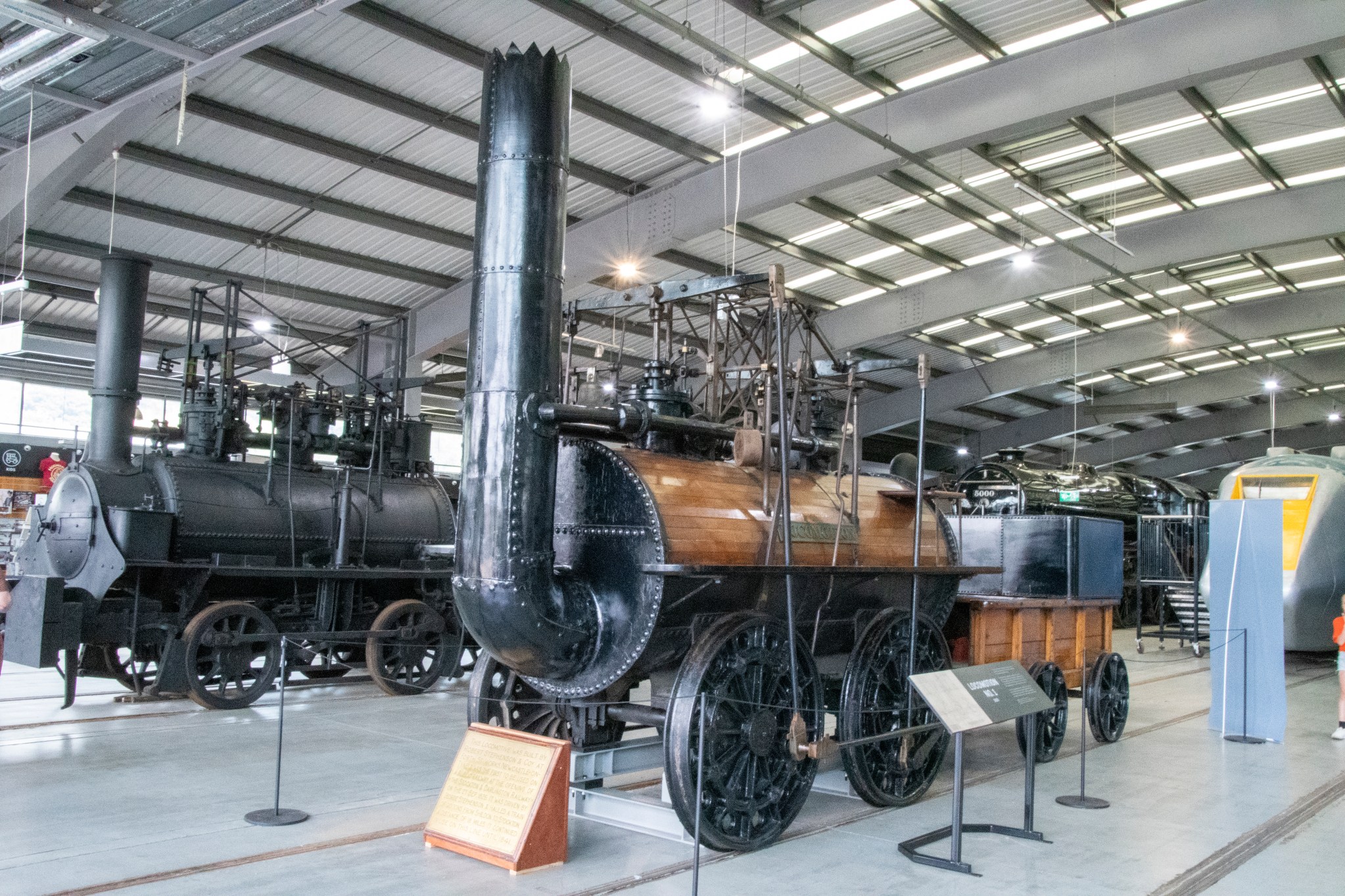 Locomotion No 1 0-4-0 Stockton & Darlington Railway George Stephenson ...
