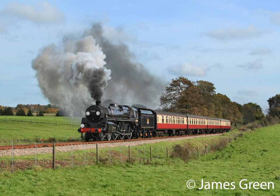 73082 Camelot – Preserved British Steam Locomotives