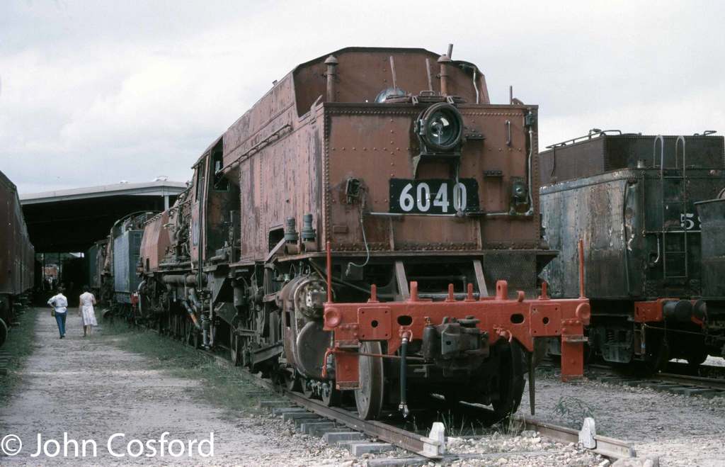 Beyer Peacock Works No 7542 Class AD60 6040 4-8-4 + 4-8-4 New South ...