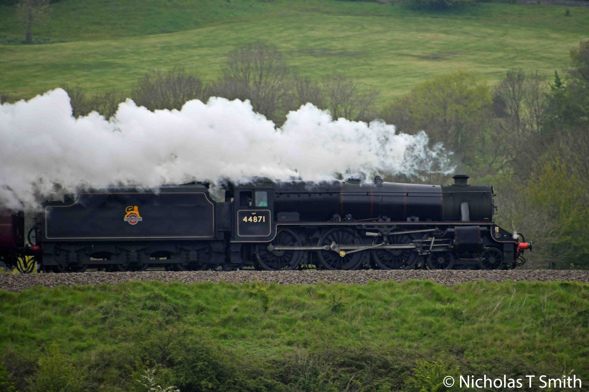 44871 (LMS 4871 & BR 44871) – Preserved British Steam Locomotives