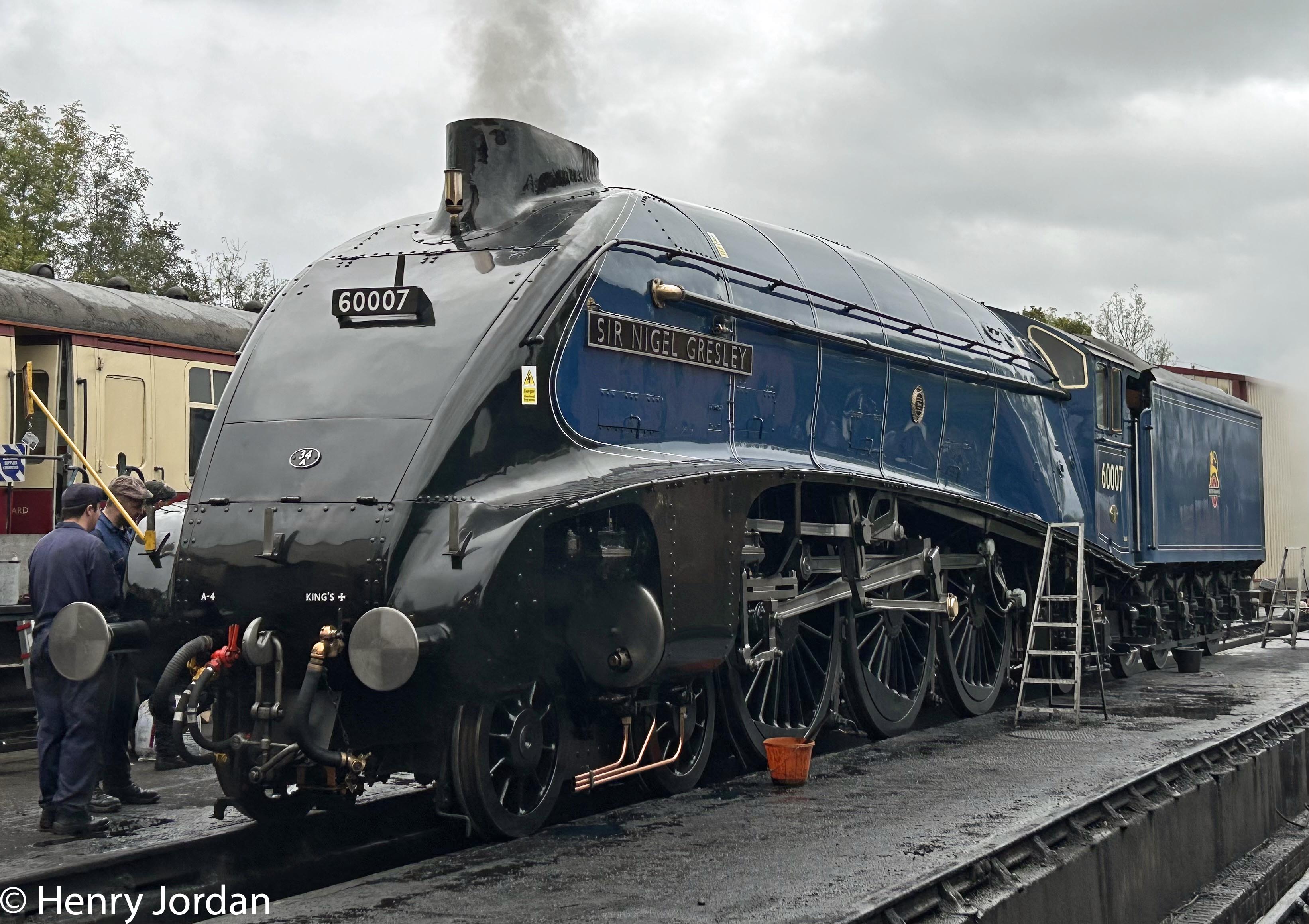 60007 Sir Nigel Gresley (LNER 4498, LNER 600, LNER 7 & BR 60007