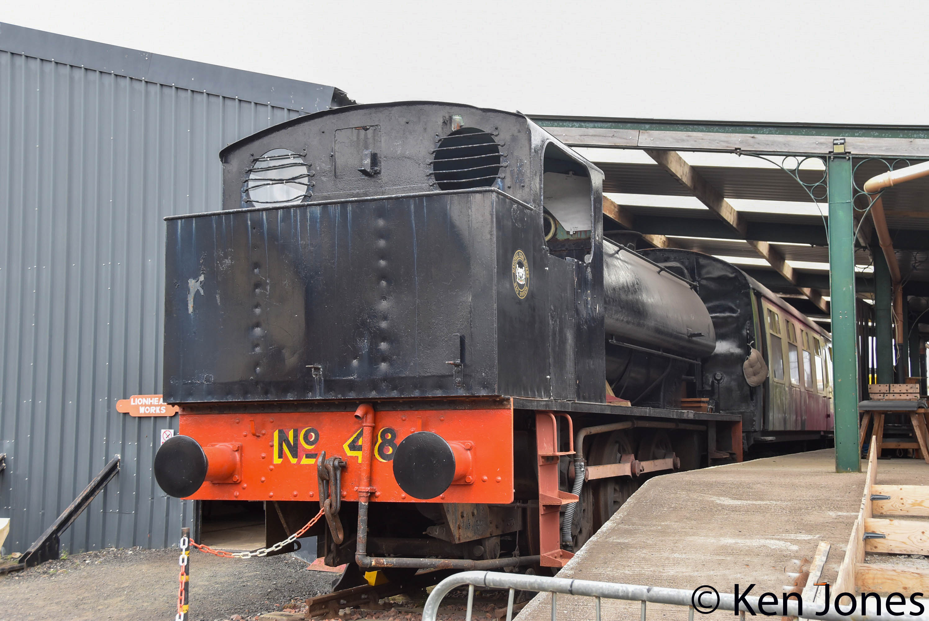 Robert Stephenson & Hawthorn Works No 7944 No 16 0-6-0ST