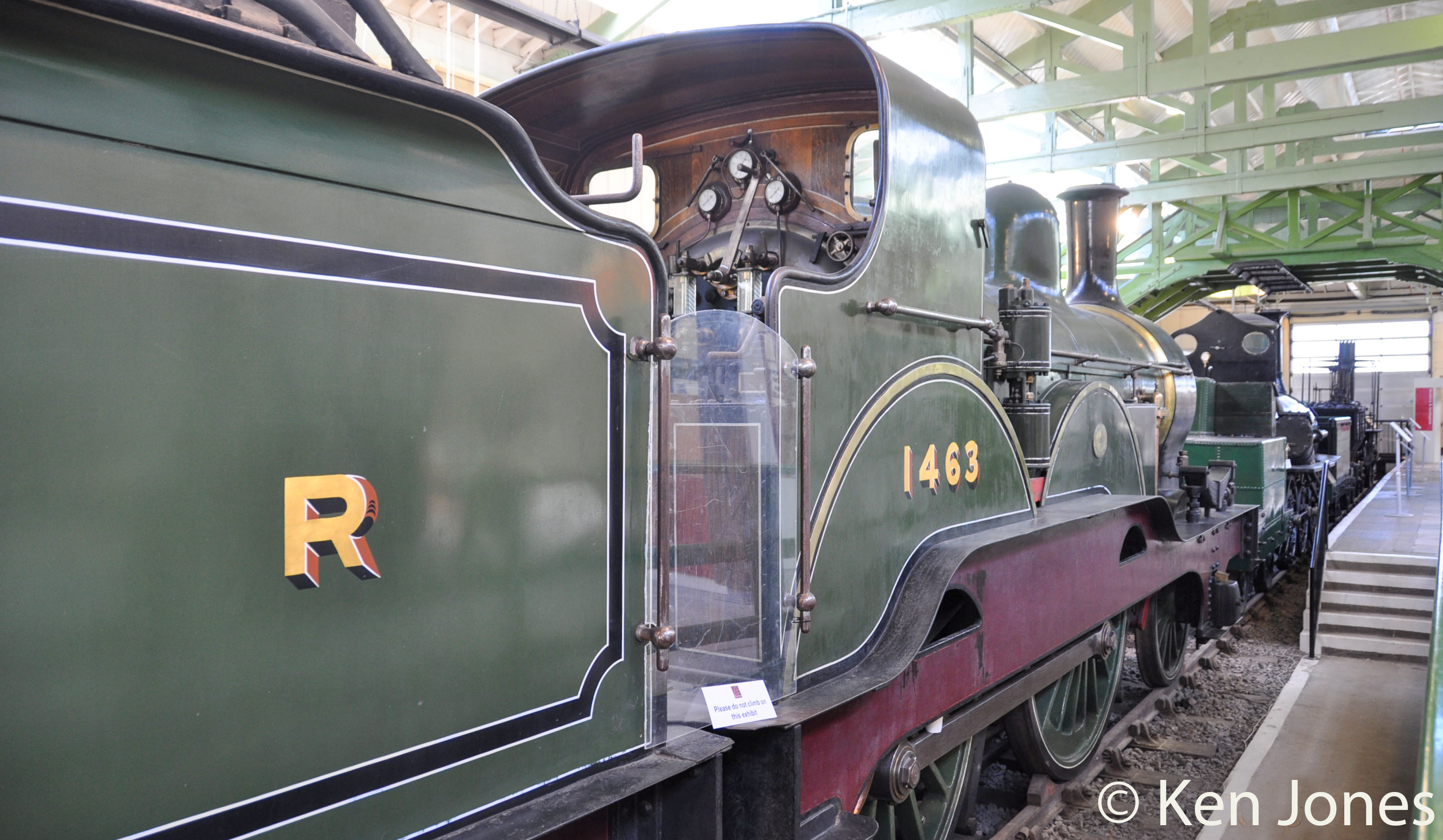 E5 2-4-0 NER Tennant – NER 1463 – Preserved British Steam Locomotives