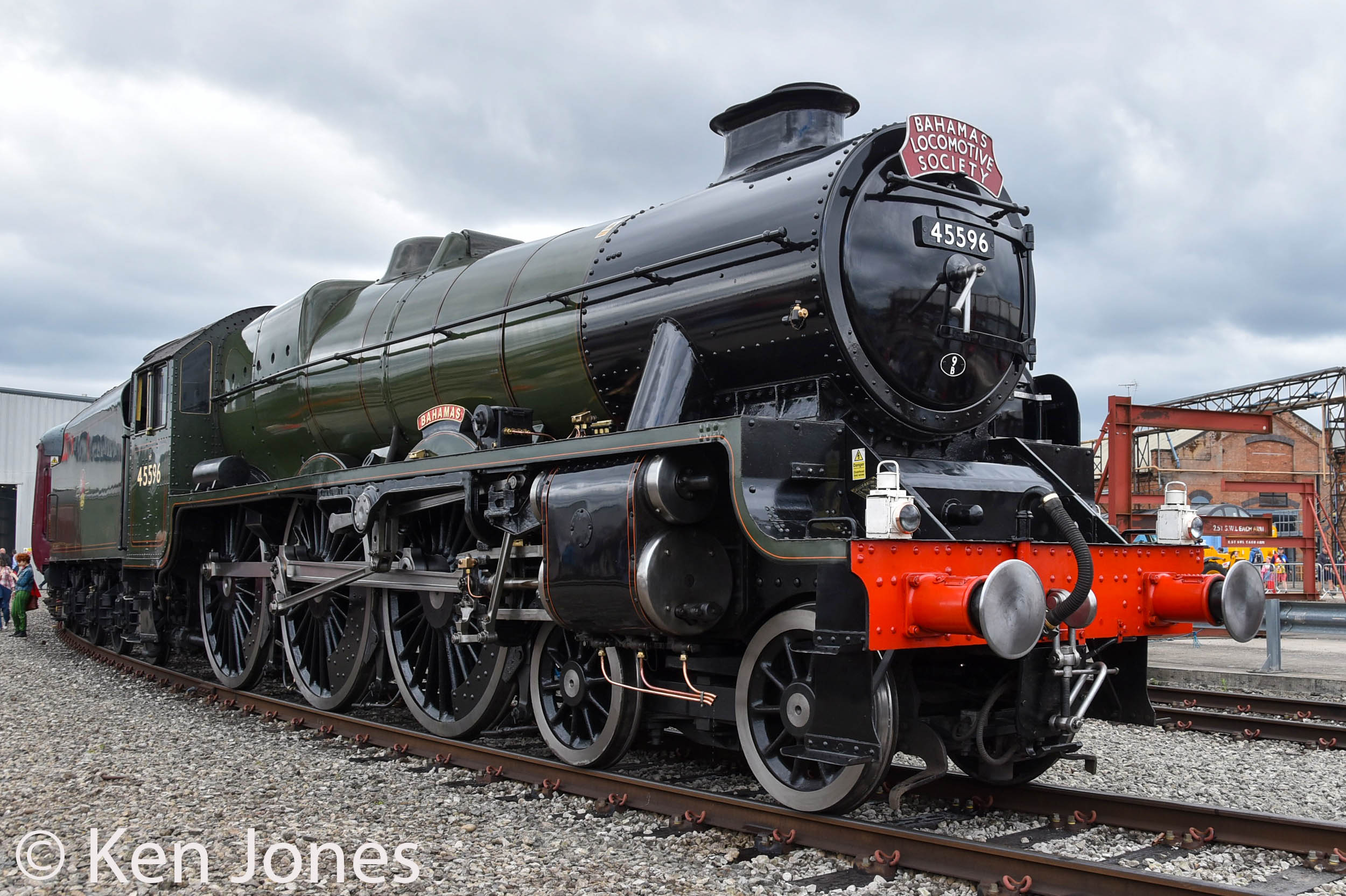 くまきち 45596 Bahamas (LMS 5596 & BR 45596) – Preserved British Steam