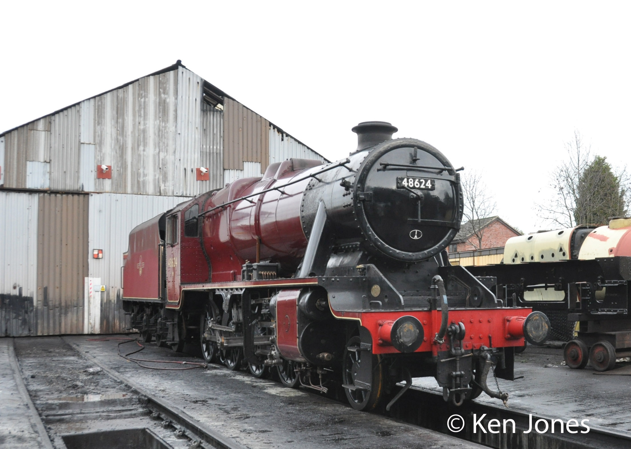 48624 (LMS 8624 & BR 48624) – Preserved British Steam Locomotives